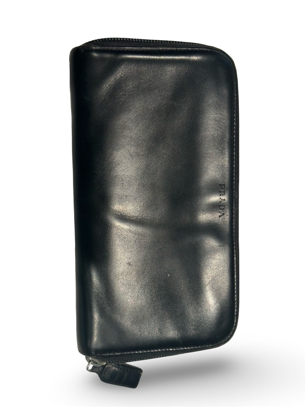 Vintage PRADA Leather Wallet | Restoration/Project Piece